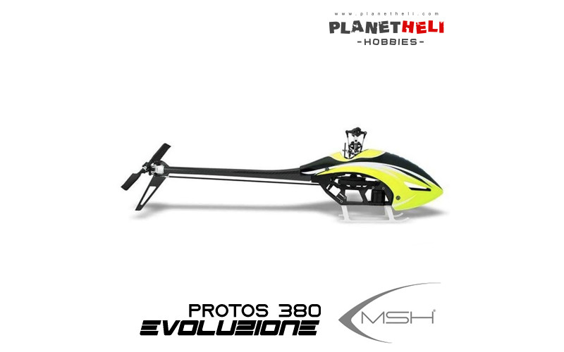 XLPower MSH41515 Protos 380EVO V2 Helicopter Remote Control XL Power YELLOW kit